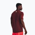 Férfi Under Armour HeatGear Armour Fitted edzőpóló bordó 1361683 4