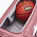 Under Armour Undeniable 5.0 Duffle S 40 l rózsaszín elixír/fehér utazótáska 4