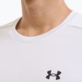 Férfi edzőpóló Under Armour Tech Vent distant white/black 5