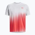 Under Armour Tech Fade férfi edzőpóló piros-fehér 1377053 3