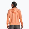 Under Armour női edzőpulóver Rival Terry FZ Hoodie narancssárga 1369853-868 2