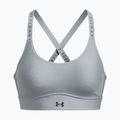 Under Armour Infinity Covered Mid szürke fitness melltartó 1363353-465
