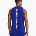 Under Armour Baseline Cotton Tank férfi kosárlabdapóló kék 1361901 2