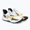 Under Armour Spawn 5 kosárlabda cipő fehér 3026285 4