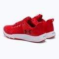 Under Armour Charged Engage 2 férfi edzőcipő piros/fekete/fekete 3
