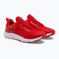 Under Armour Charged Engage 2 férfi edzőcipő piros/fekete/fekete 4