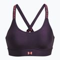 Under Armour Infinity Covered Mid lila fitness melltartó 1363353-541 3