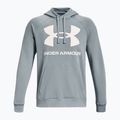 Under Armour férfi kapucnis pulóver Rival Fleece Big Logo HD szürke 1357093-465