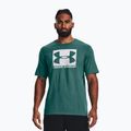 Férfi Under Armour Boxed Sportstyle parti tengerparti teal/fehér póló