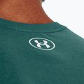 Férfi Under Armour Boxed Sportstyle parti tengerparti teal/fehér póló 3