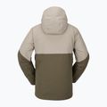 Férfi Volcom L Ins Gore-Tex barna és bézs snowboard kabát G0452302 5