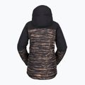 Női snowboard dzseki Volcom Shelter 3D Stretch fekete-barna H0452210 9