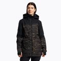 Női snowboard dzseki Volcom Shelter 3D Stretch fekete-barna H0452210