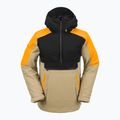 Férfi Volcom Brighton Pullover snowboard dzseki arany 8