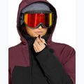 Női snowboard dzseki Volcom Shelter 3D Stretch bordó bordó 4