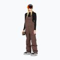 Női snowboard nadrág Volcom Creston 3D Stretch Bib Overall mahogany