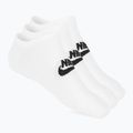 Zokni Nike Sportswear Everyday Essential 3 pár white/black