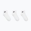 Zokni Nike Everyday Essential 3 pár white/black