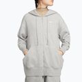 Női pulóver  Nike Sportswear Phoenix Fleece dark grey heather/sail 4