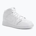 Gyerekcipő Nike Jordan 1 Mid white/white/white