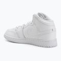 Cipők  Jordan 1 Mid white/white/white 3