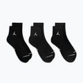 Zokni Nike Jordan Everyday Ankle 3 pár black/white