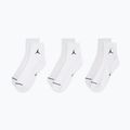 Zoknik Nike Jordan Everyday Ankle 3 pár white/black 7