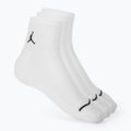 Zoknik Nike Jordan Everyday Ankle 3 pár white/black