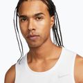 Férfi Nike Dri-Fit Miler fehér futópóló 4