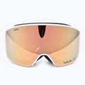 Gogle narciarskie női Giro Ella white lx stripe/rose gold/infrared 3