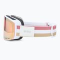 Gogle narciarskie női Giro Ella white lx stripe/rose gold/infrared 5