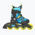 K2 Raider Pro gyermek görkorcsolya kék/sárga 2