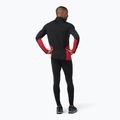 Férfi termoaktív pulóver Smartwool Merino Sport 1/4 Zip black/rythmic red 6