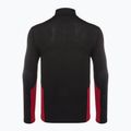Férfi termoaktív pulóver Smartwool Merino Sport 1/4 Zip black/rythmic red 2