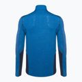 Férfi termoaktív pulóver Smartwool Merino Sport 1/4 Zip laguna blue/deep navy 2