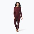 Női termoaktív pulóver Smartwool Intraknit Merino 200 Crew black cherry 5
