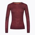 Női termoaktív pulóver Smartwool Intraknit Merino 200 Crew black cherry