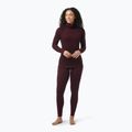 Női termoaktív pulóver Smartwool Thermal Merino Rib Turtleneck black cherry heather 5