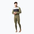 Férfi Smartwool Classic Thermal Merino Base Layer Colorblock Crew Boxed zöld póló 16354 5