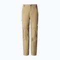 Női trekking nadrág The North Face Exploration Conv Reg Reg Straight bézs NF0A7Z97PLX1