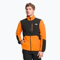 Férfi fleece pulóver The North Face Glacier Pro FZ fekete és narancssárga NF0A5IHS7Q61