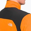 Férfi fleece pulóver The North Face Glacier Pro FZ fekete és narancssárga NF0A5IHS7Q61 5