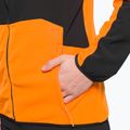Férfi fleece pulóver The North Face Glacier Pro FZ fekete és narancssárga NF0A5IHS7Q61 7