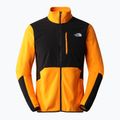 Férfi fleece pulóver The North Face Glacier Pro FZ fekete és narancssárga NF0A5IHS7Q61 8
