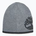 Férfi téli sapka Timberland Reversible Logo Beanie light grey heather