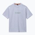 Férfi póló Napapijri S-Box Logo light grey melange 4