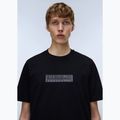 Férfi póló Napapijri S-Box Logo black beauty 3