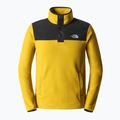 Férfi fleece pulóver The North Face Homesafe Snap Neck Fleece pulóver sárga NF0A55HM76S1 8