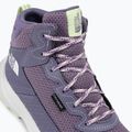 The North Face Fastpack Hiker Mid Wp lunar slate/lupine gyermek túrabakancsok 8