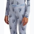 Gyerek thermoaktív nadrág icebreaker Merino 200 Oasis Bear Tour zinc blue/aop 6